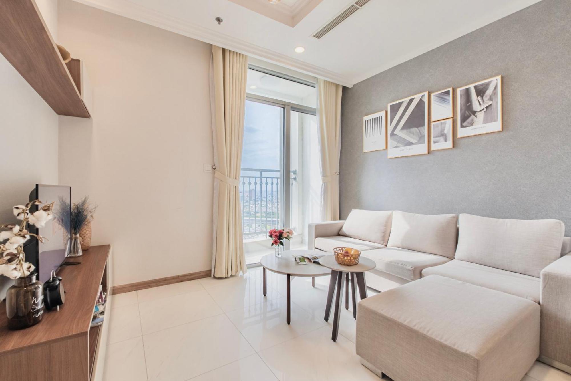 Central Apartments - Vinhomes Central Park, Landmark 81 Area & Ice Skating Rink Ho Chi Minh City Exterior photo